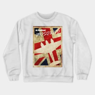 Vintage Mosquito Poster Crewneck Sweatshirt